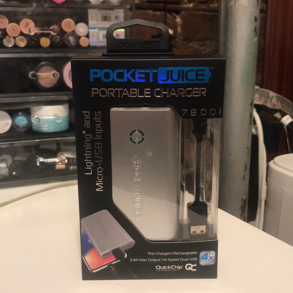 Pocket Juice Portable Charger